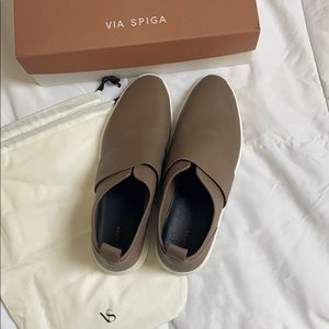 New Via Spiga leather sneakers